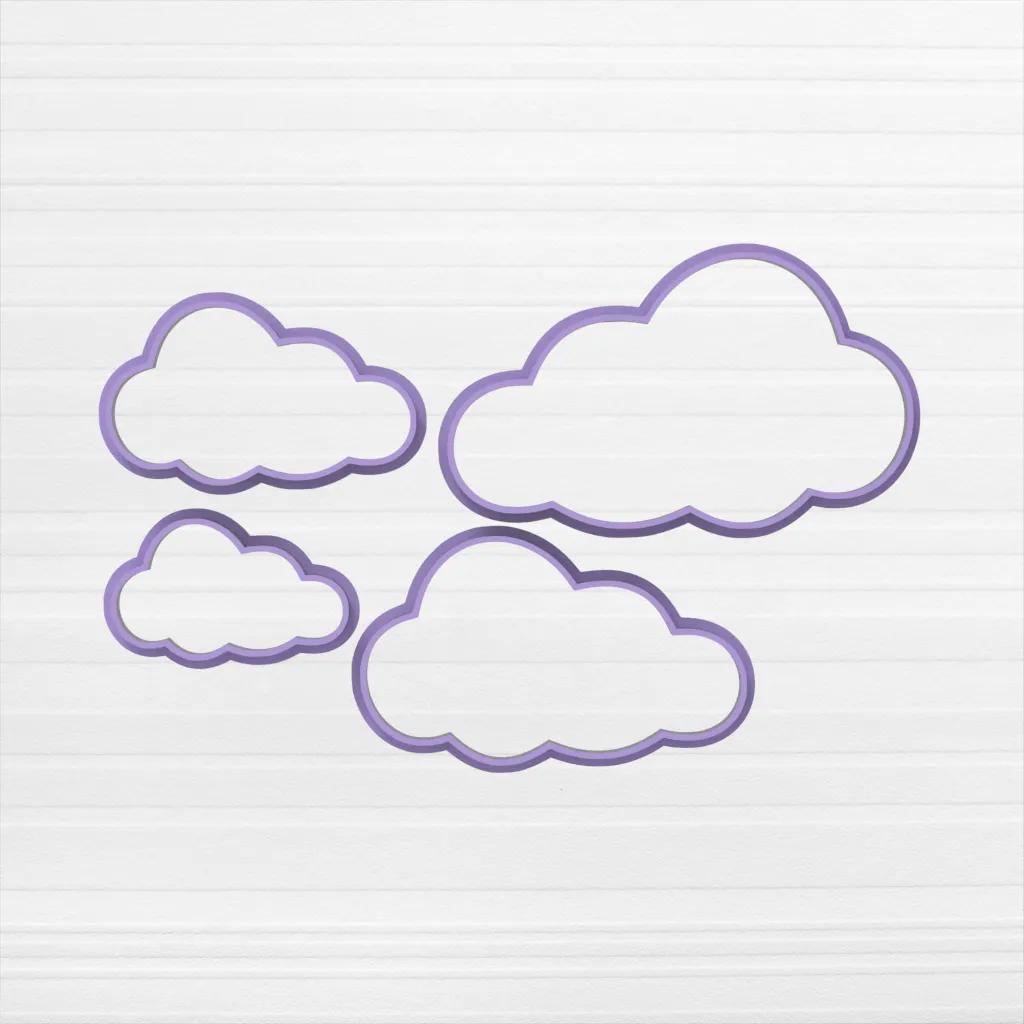 Set Nubes x4